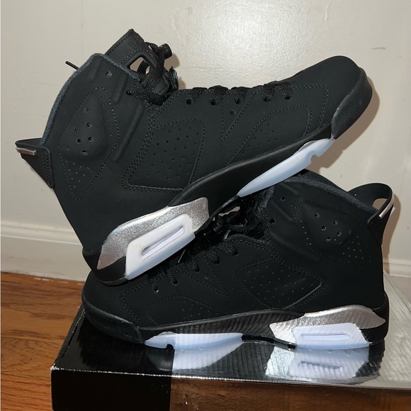Jordan 6 retro chrome metallic silver brand new